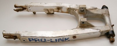 XR 350 R 1985 Aluschwinge oben