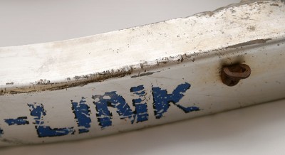 XR 350 R 1985 Aluschwinge Gebrauchsspuren 1